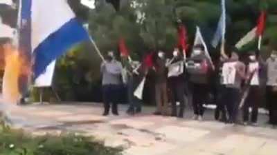 Flag burning