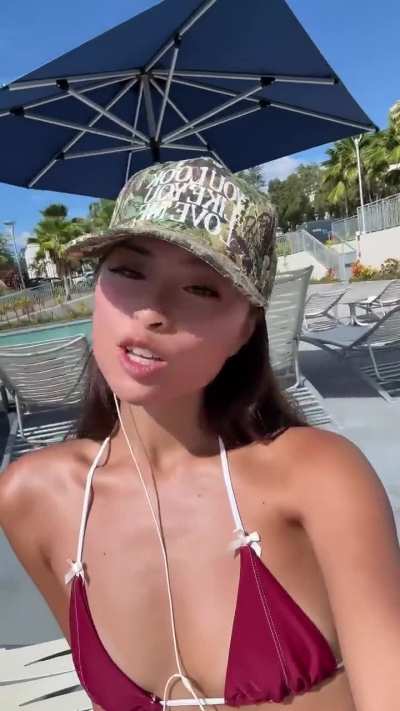 Red Micro Bikini