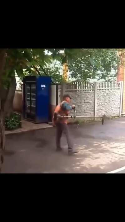 Nici motocoasa nu asculta pe timp de pandemie !!!!