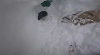 Skier Discovers Snowboarder Buried Alive and Rescues Him from Near Death