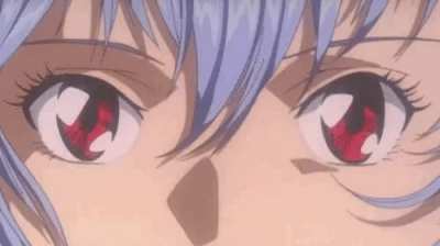 Literally just Ayanami&rsquo;s eyes on endless loop for you to stare into