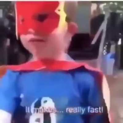 Fastest boy... to fall