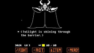 So undertale lets you drag and drop your own files in...