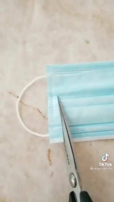 So that&rsquo;s what they put inside the masks.