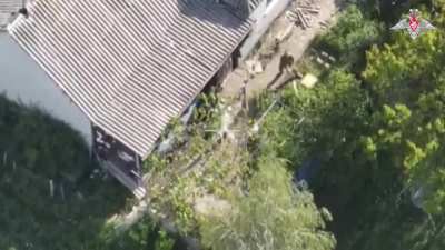 Ukrainian drone deployment point is spotted followed by LMUR missile strike on location, Donetsk region