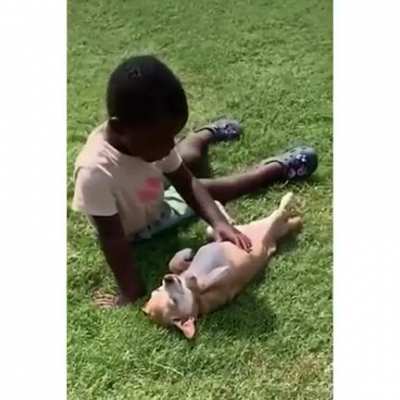 A boy and his best friend