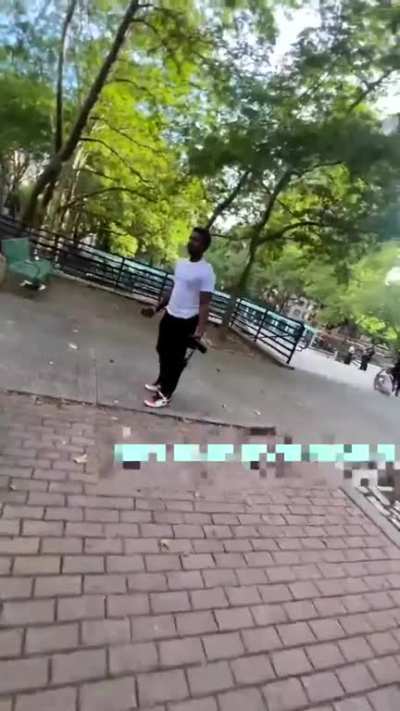 Camera man get robbed for his camera &amp;amp; stripped outta his clothes during music video in NYC
