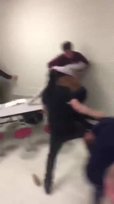From the old school fight Reddit. Don&rsquo;t know the backstory, just remember reading someone saying that it was between Mexicans and Blacks.