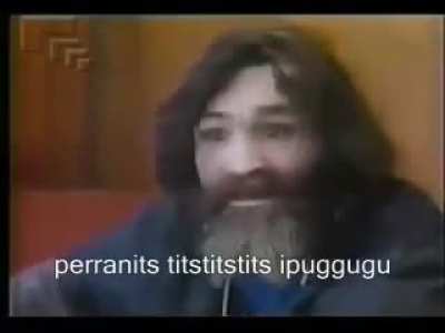 Pregunta &eacute;pica de Charles Manson