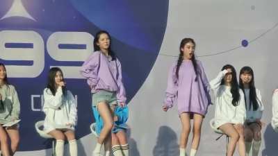 Yujin &amp;amp; Guinn Myah - Shoot @ Girls Planet 999 Fan Meeting: DRIVE TO PLANET [211002]