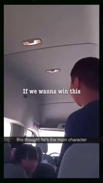 Bro thinks he&rsquo;s in a movie