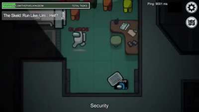 Among us mas com 99 impotores e 1 tripulante e a primeira apari&ccedil;&atilde;o de badcrabe (feito por pixelkingdom)