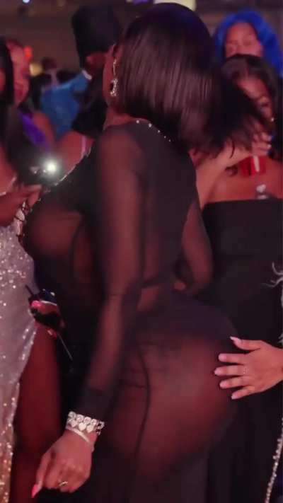 She bounce like...