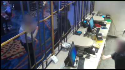 Metro released footage of the person who robbed Rampart last Thursday and still has yet to be identified