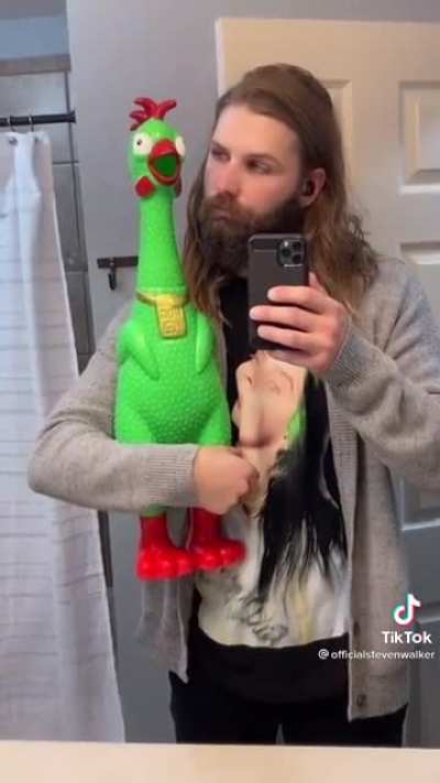 Metal Rubber Chicken