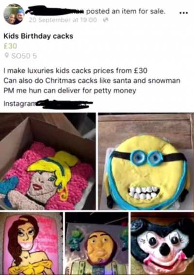 Cacks for sale &pound;30 🎂🍰🧁