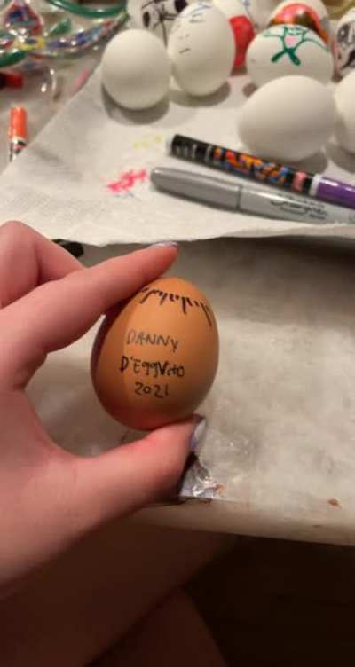 A little late, but I wanted to spread the word about our lord and savior, Danny D&rsquo;eggvito.