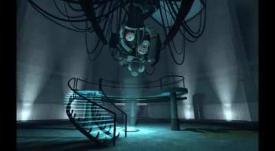 GLaDOS makes reference of the Combine in Portal 1.
