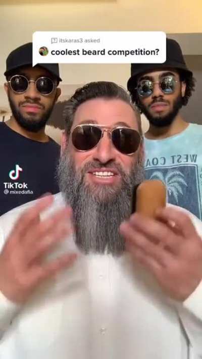 He does have a nice beard though&hellip;.