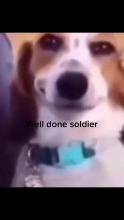 Blursed soldier