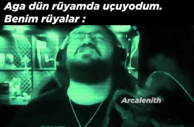 benim r&uuml;yalar olur gibi