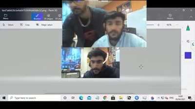 Scammer seeing his face on "Victims" computer