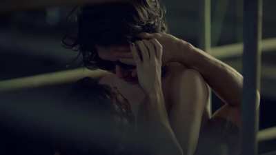 Marjorie Estiano, hot brazilian actress with an amazing body &amp;amp; biting a guy - w/zoom at her butt