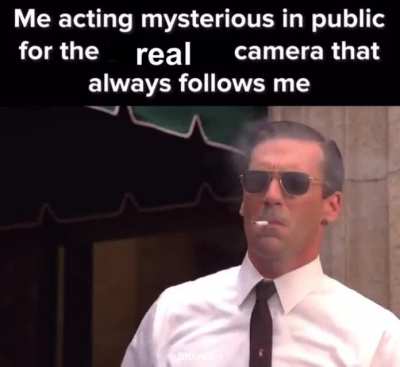 I can’t escape it