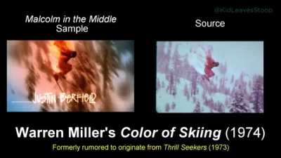 [OC] Where all those weird clips from the 'Malcolm in the Middle' intro originate from