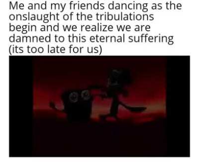 we waited