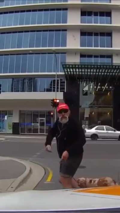 Angry old man