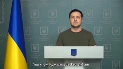 President Zelensky passionately addresses the people of Belarus ahead of today's constitutional referendum: "Make the right choice. Be Belarus, not Russia!" He also refuses to negotiate with Russia in Belarus, saying missiles are launched from there &amp;amp;