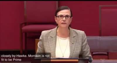 Liberal senator Concetta Fierravanti-Wells says Morrison is &ldquo;not fit to be Prime Minister&rdquo; and claims he and Hawke &ldquo;destroyed the Liberal Party in NSW&rdquo;