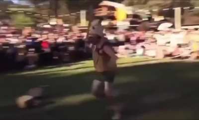 Since 2002, each year in an Australian park, hundreds to thousands of people bring their handmade cardboard creations to battle in a giant cardboard war known as "Box Wars.&rdquo;