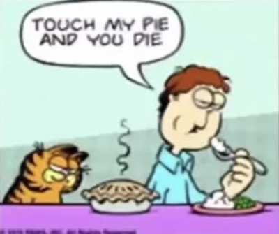 don't touch john's pie