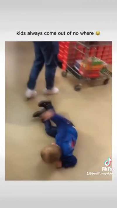 Hope your cranium&rsquo;s okay, kid 😬😅