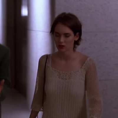 Winona Ryder showing some nice jiggle