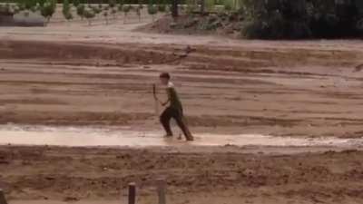 The young samurai didn't fully complete his training