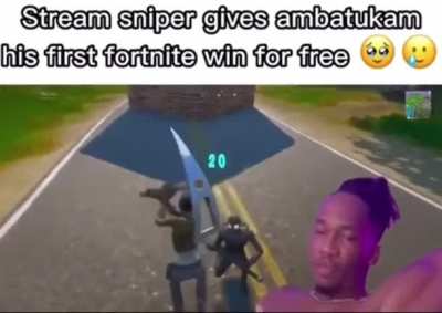 Famous streamer &ldquo;Ambassing Omaygot&rdquo; gets a free win in fortnite