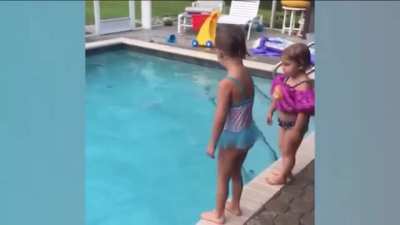 an innocent push