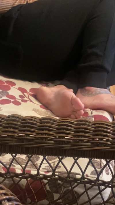more of my moms feet candid