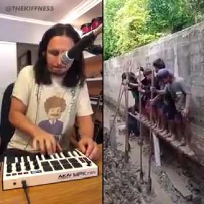 Live Drumb &amp;amp; Bass looping remix by The Kiffness