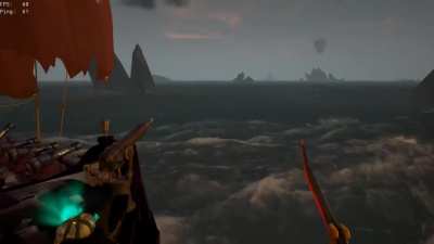 Sailing in the devils roar like: