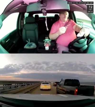 This guys so relaxed, he didn&rsquo;t even stop eating his nugget.
