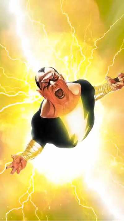 Alex Ross&rsquo; Black Adam [W/ Werble effects]