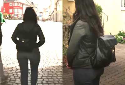 Dena Takruri, Producer &amp;amp; Journalist. 40 Seconds straight of her underappreciated Curves. (AJ+)