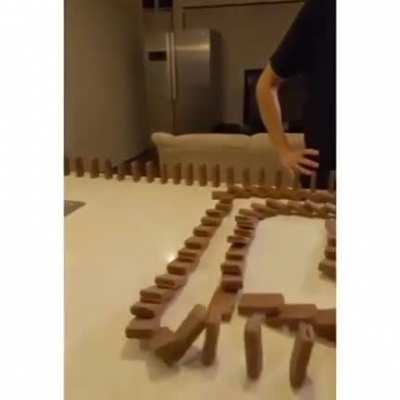 Chocolate domino