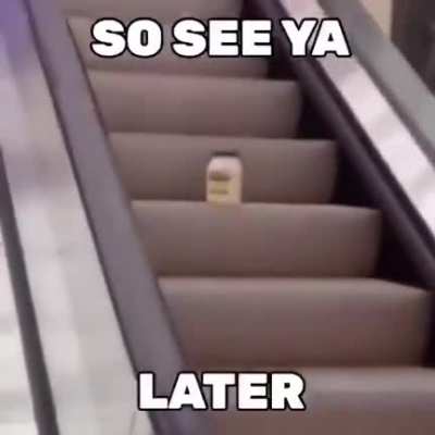 ok probably a repost but fuck it it's mayo on an escalator