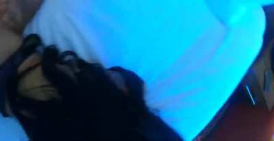 Lucky guy tastes Gina as she blows him