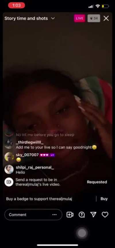 She knew lol
